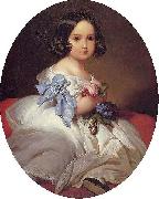 Franz Xaver Winterhalter Princess Charlotte of Belgium oil painting